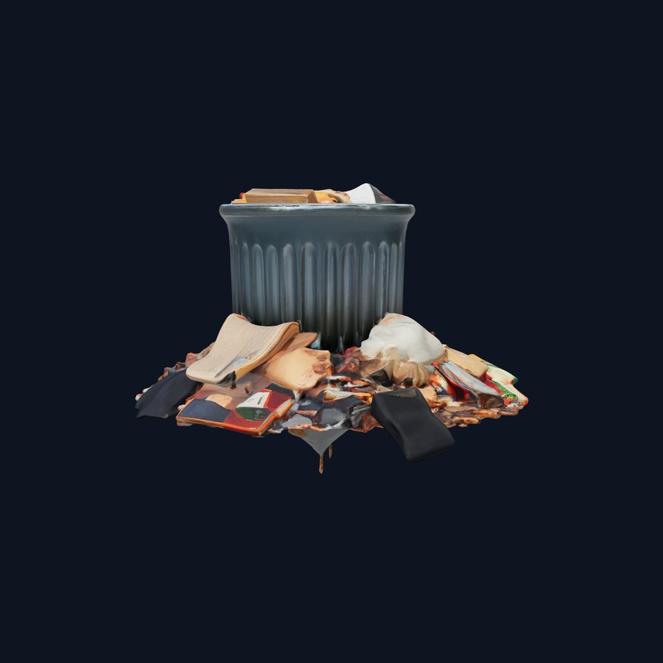 Urban Trash Debris Collection model pack